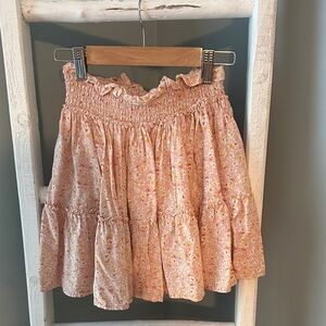 Wild Fable Floral Peach Skirt